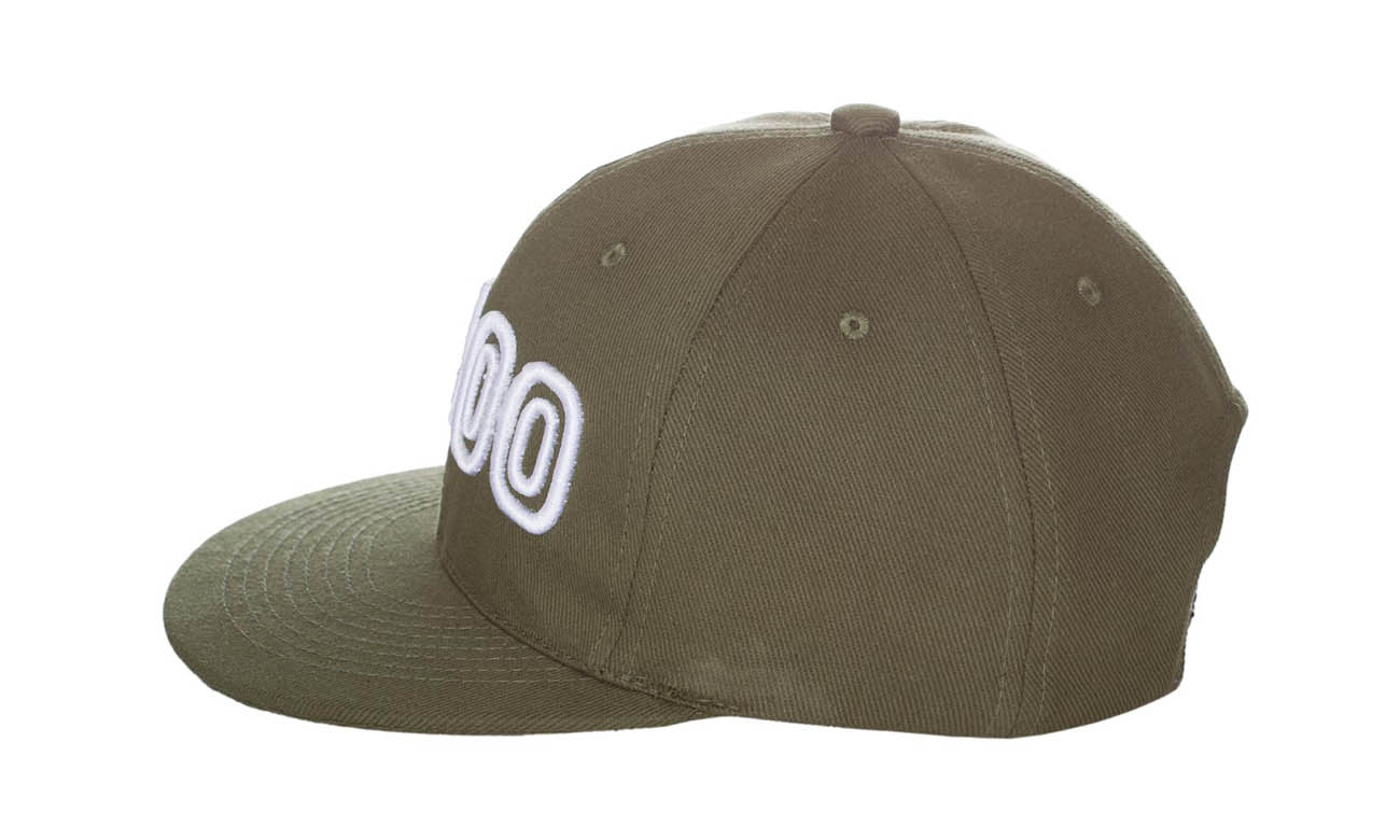 Hip-Hop Caps T-400 Olivgrün Seitlich Rechts