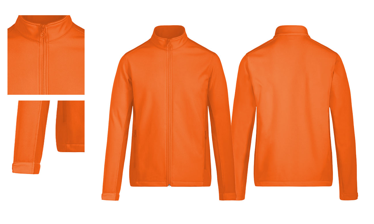Softshell-Jacken ST-460 Orange Herren