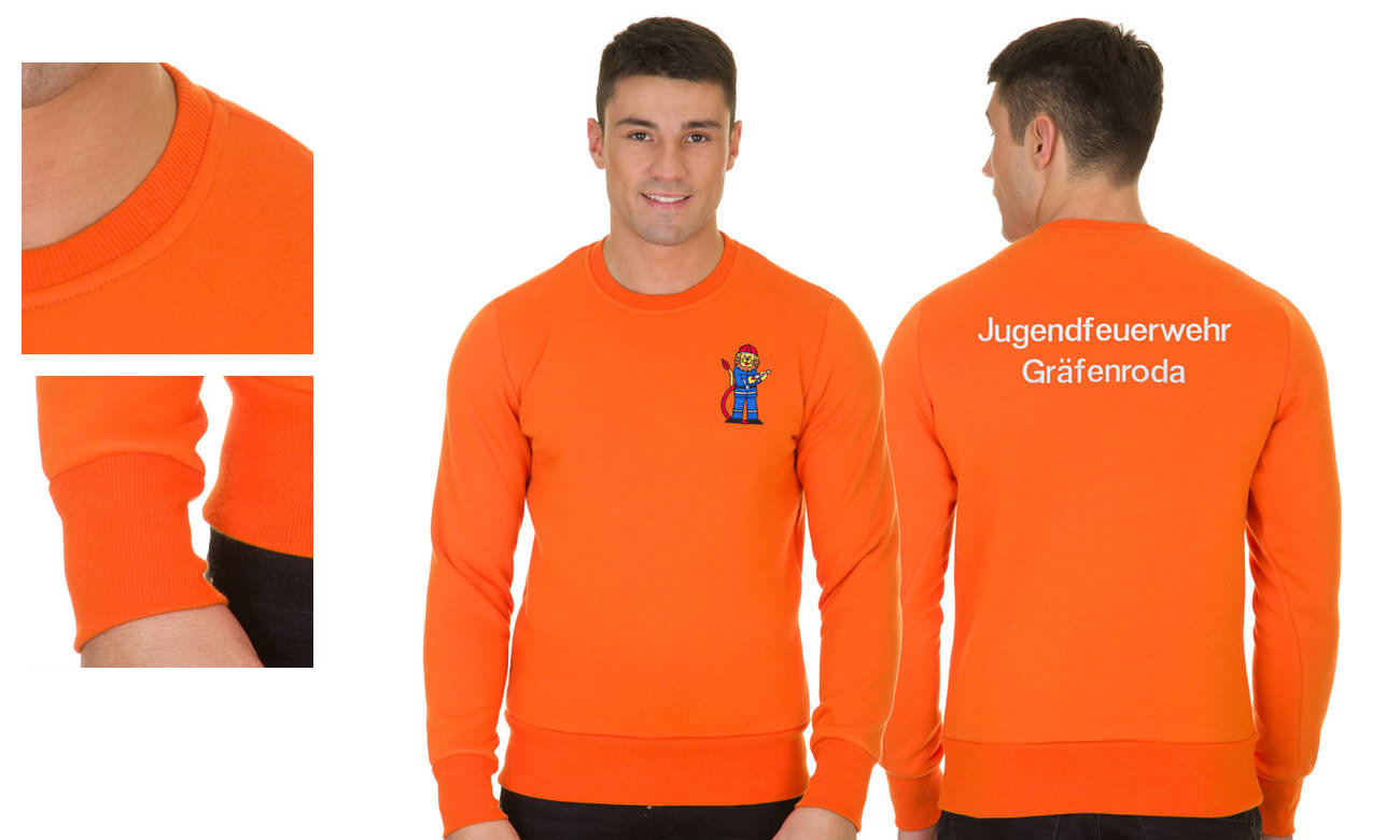 Sweat-Shirts ST-330 Orange Herren