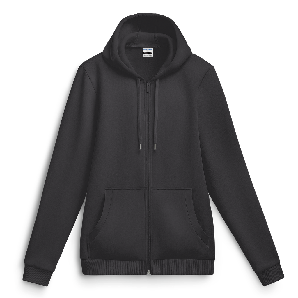 Kapuzen-Sweatjacke mit Elasthan # ST-361