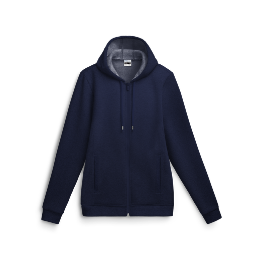 Kapuzen-Sweatjacke meliert # ST-325