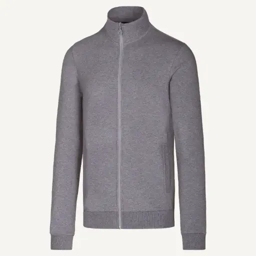 Sweat-Jacke meliert # ST-366